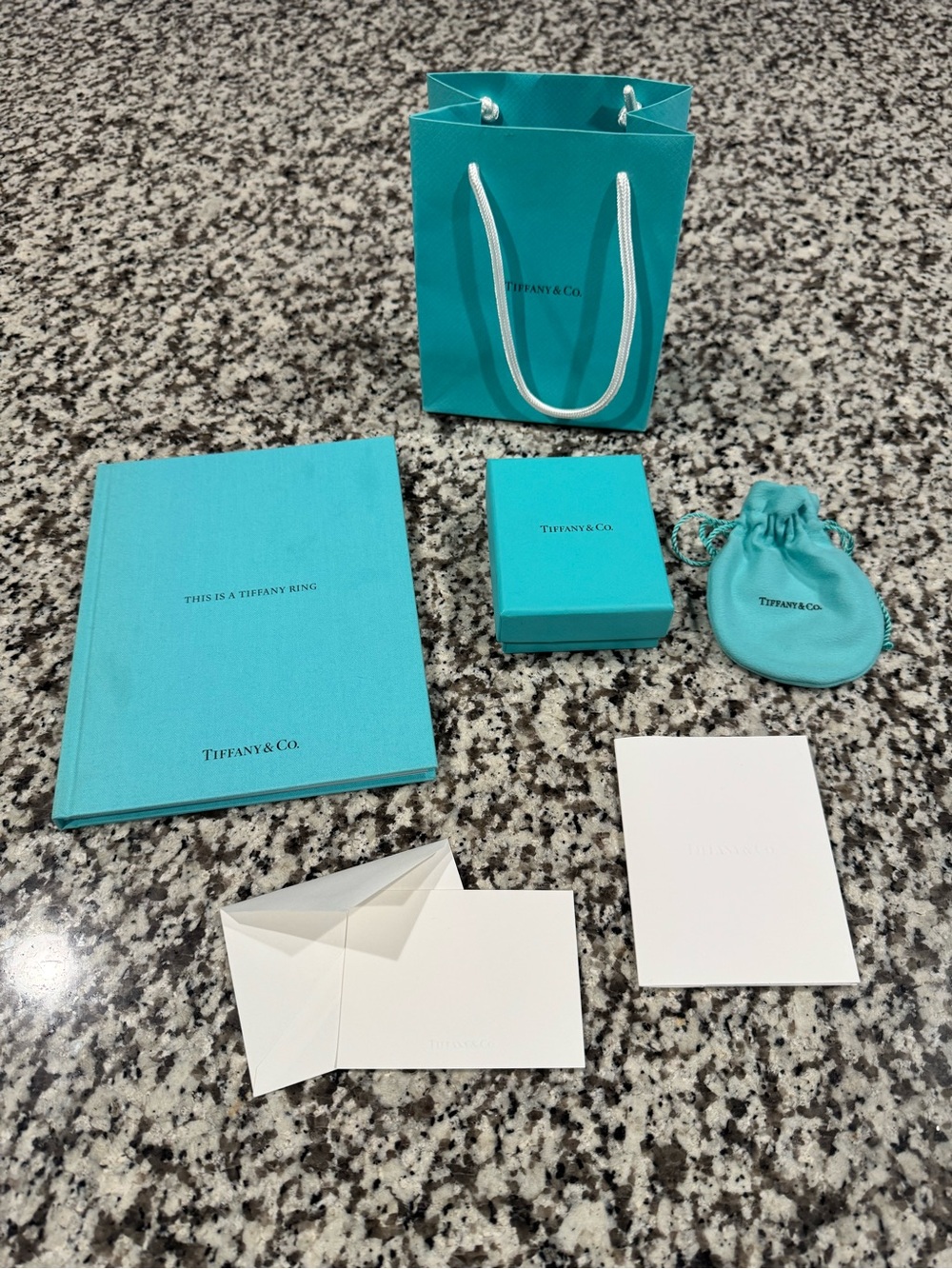Tiffany & Co. Coffee Table Book + Empties Bundle